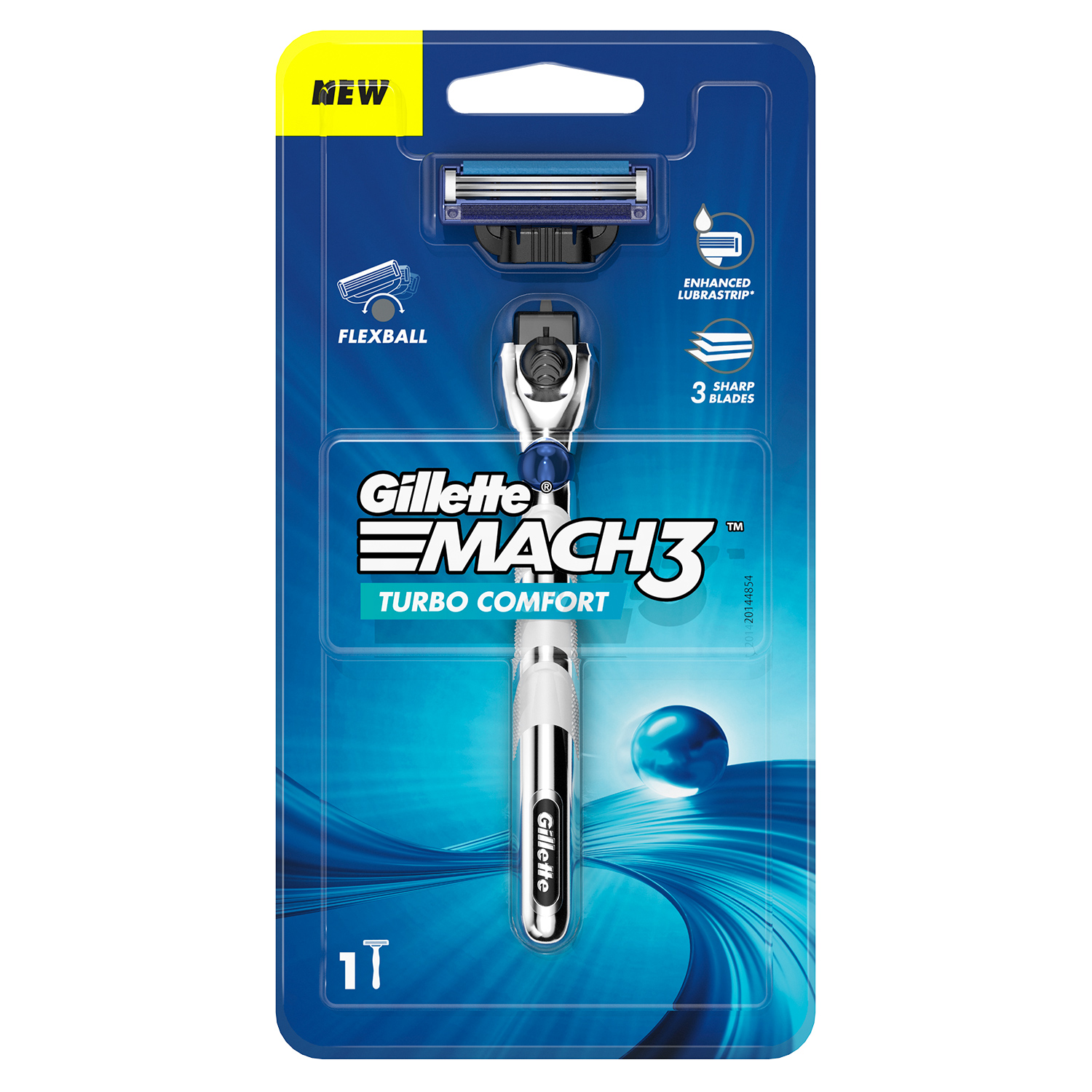 Gillette Mach3 Turbo Men’s Razor with Flexball Technology