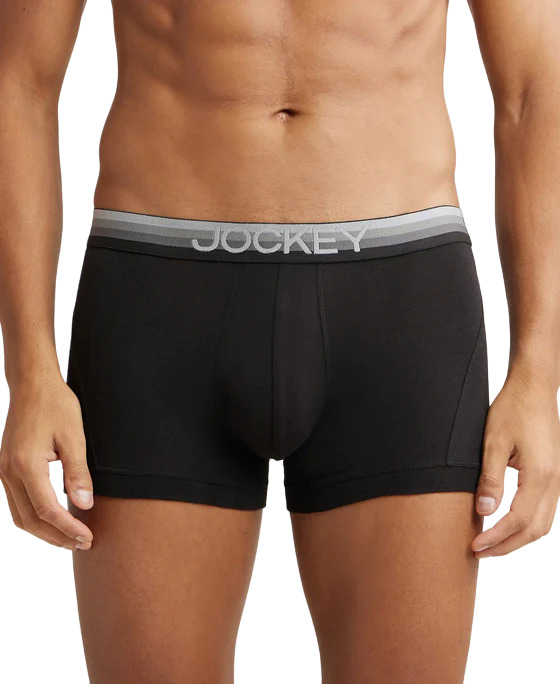 Super Combed Cotton Elastane Stretch Solid Trunk with Ultrasoft Waistband