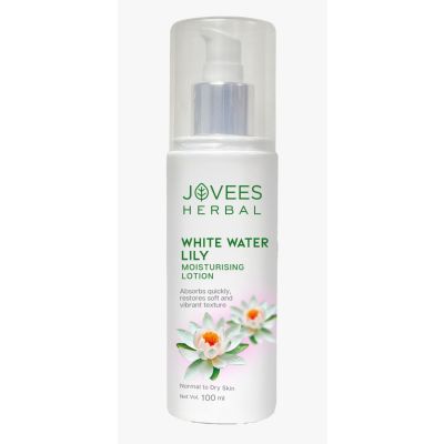 Jovees White Water Lily Moisturizing Lotion |Lightweight & Non-Sticky