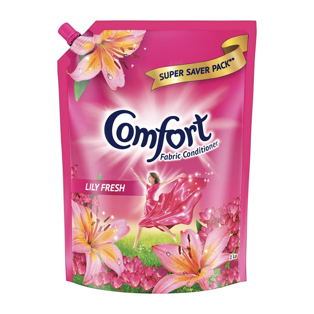 Comfort After Wash Lily Fresh Fabric Conditioner Pink