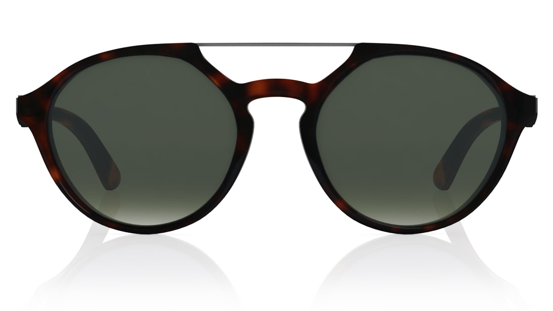 TITAN Black Round Men Sunglasses (GC299BK1P|53)