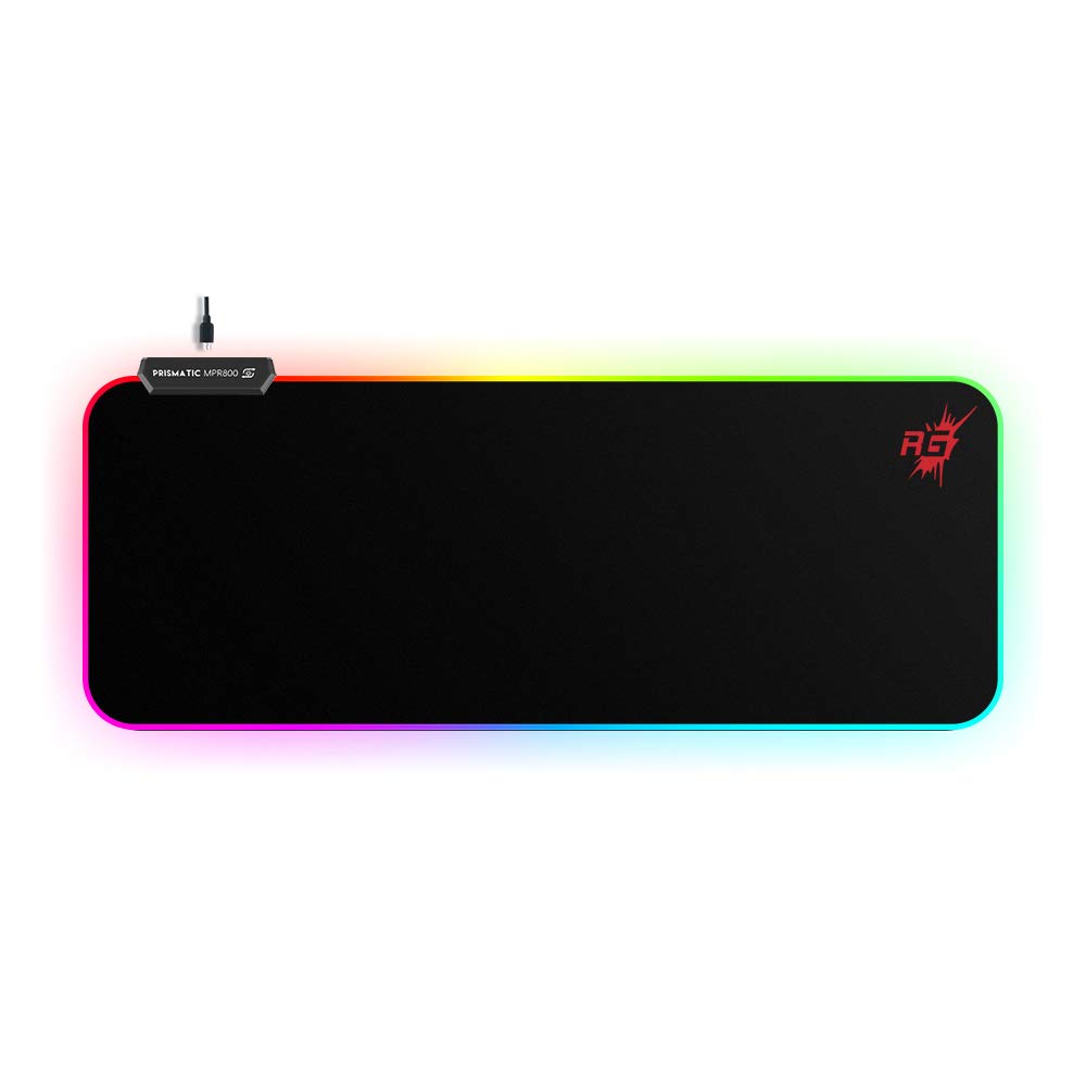 Redgear MPR 800 Large Soft Base Gaming Mousepad with 4 LED Spectrum Mode