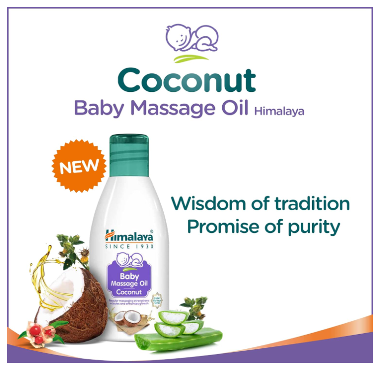 Himalaya Baby Massage Oil - Coconut