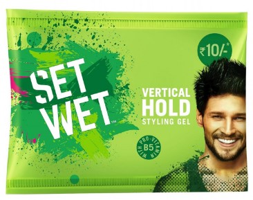 Set Wet Hair Gel Vertical Hold 10ml