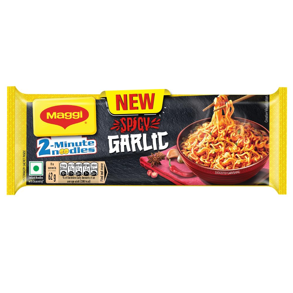 Nestle MAGGI 2 Minute Noodles-Spicy Garlic 248g