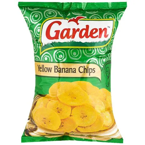 GARDEN YELLOW BANANA CHIPS 150G