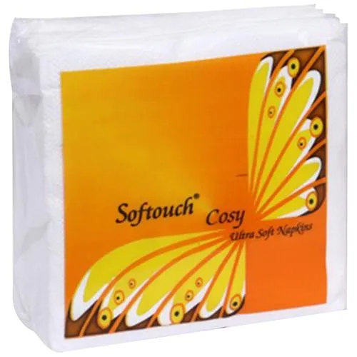 Softouch Ultra Soft Napkins - 2 Ply, 1 pc (100 Pulls)