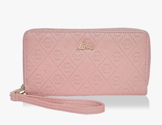 Lavie Women's Deboss Savy Dual Zip Wallet