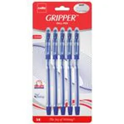 Cello Gripper ball pen, Blue - Pack of 5