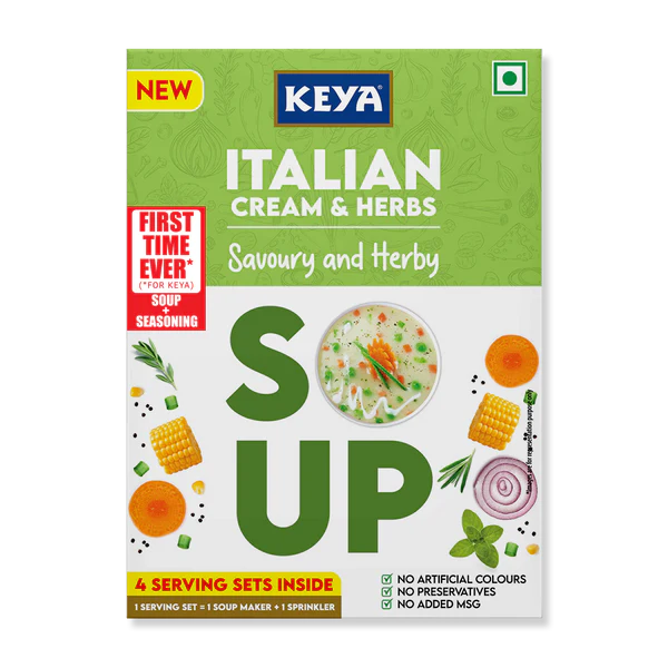 Keya Italian Soup | Cream & Herbs