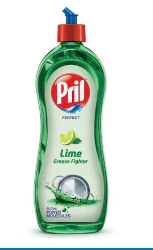 Pril Perfect Lime Grease Fighter Dishwash Liquid 750 ml