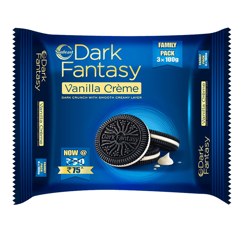 Sunfeast Dark Fantasy Vanilla Creme, 300g