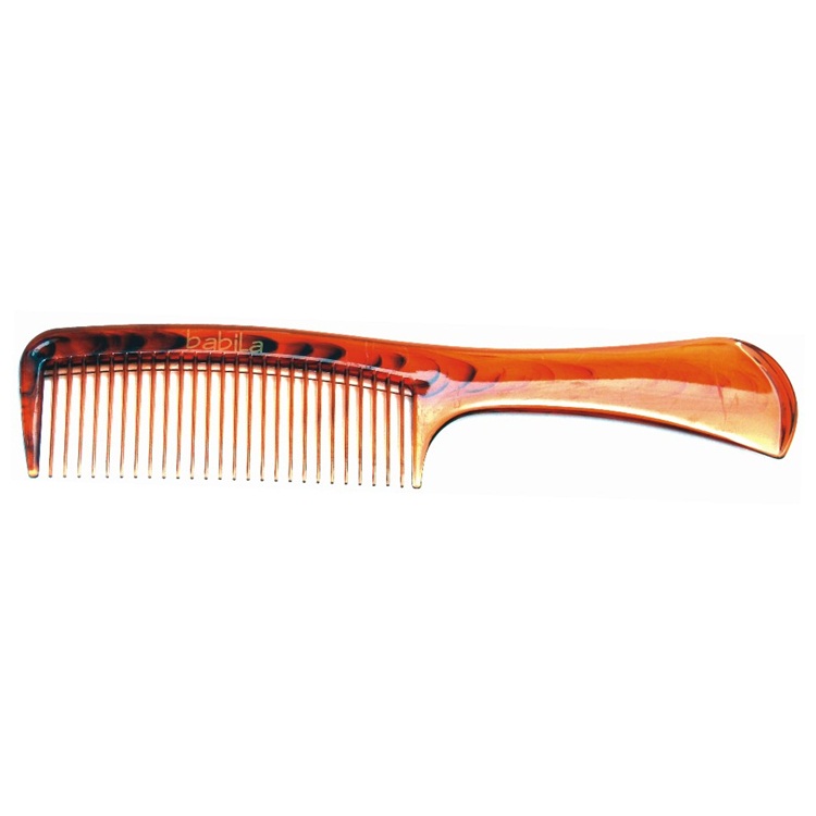 9″ LADY HANDLE COMB (SHELL) -HC-V09