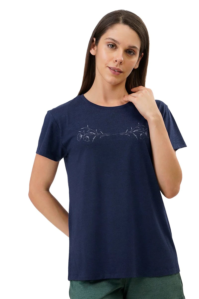 amante Cotton Blend Sleep T-shirt - Limelight