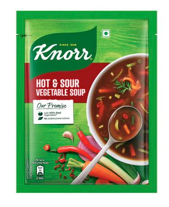 Knorr Classic Hot And Sour Soup 41g| With Real Vegetables