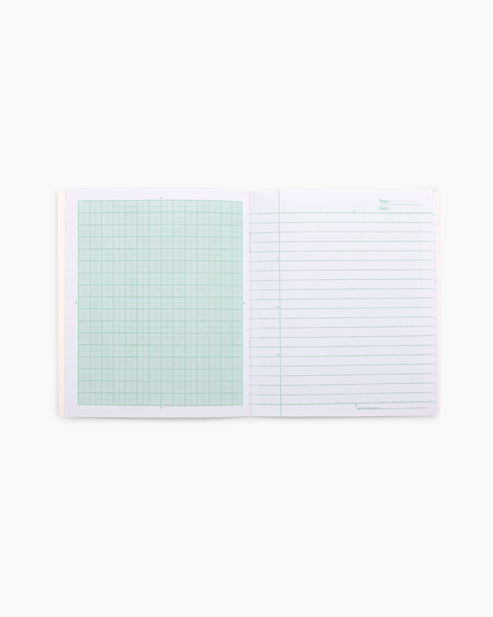 Graphbook  -  1mm.  Square  Ruling  Pack  of  24  notebooks,  24  pages