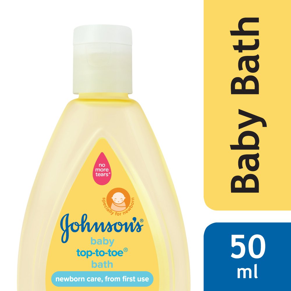 Johnson's Baby Top to Toe Bath Wash, 50ml