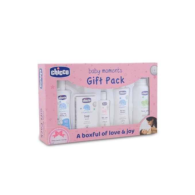 Chicco First Cuddle Gift Set-Pink