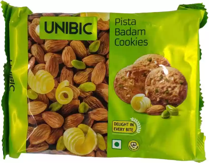 UNIBIC Pista badam cookies Cookies  (300 g), Favourite pack,