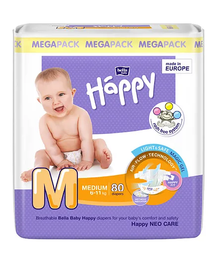 Bella Baby Happy Diapers Small - 5 Pieces