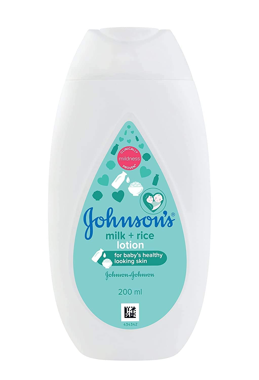 Johnson's Baby Milk Lotion (200ml)
