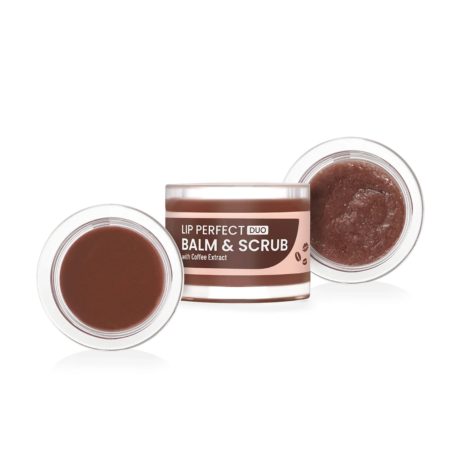 Swiss beauty lip perfect duo balm & scrub with coffee extract