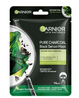 Garnier Charcoal Serum Sheet Mask