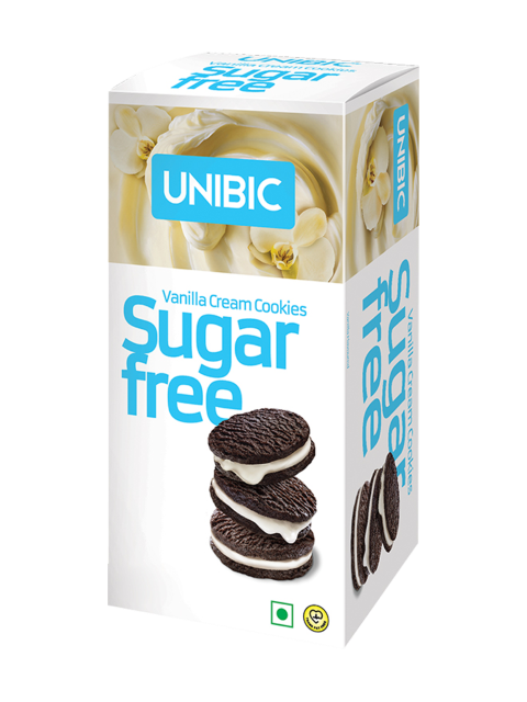 Unibic Cream Cookies Vanilla Flavour 75gm