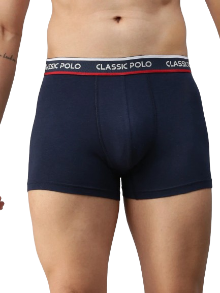 Classic Polo Men's Modal Solid Trunk | Glance - Blue
