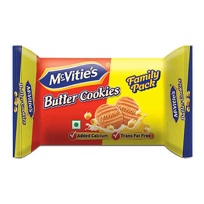 McVitie's Butter Cookies (24x350.4g)(175.2g 1+1, Rs.50)