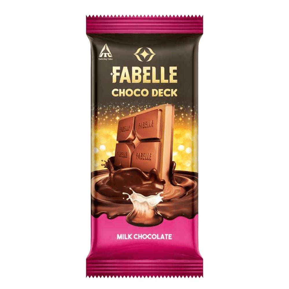 Fabelle Choco Deck Milk Chocolate Bar 60g