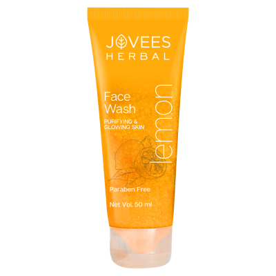 Jovees Lemon Face Wash with Lemon , Orange Peel & Kakadu Plum Extract