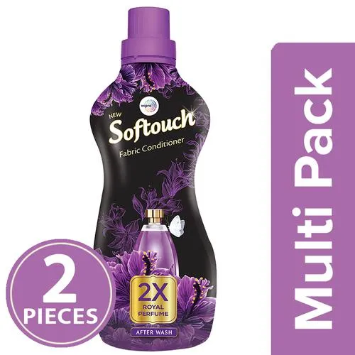 Softouch 2X Royal Perfume Fabric Conditioner, 2 x 800 ml Multipack