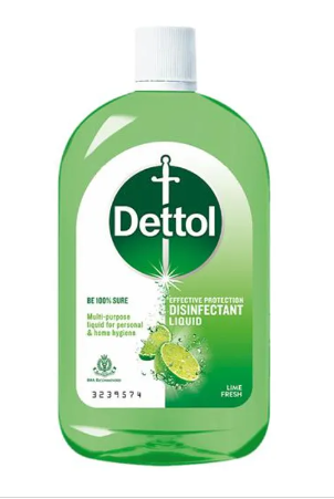 Dettol Liquid Disinfectant Lime Fresh Multipurpose Disinfectant 1L.