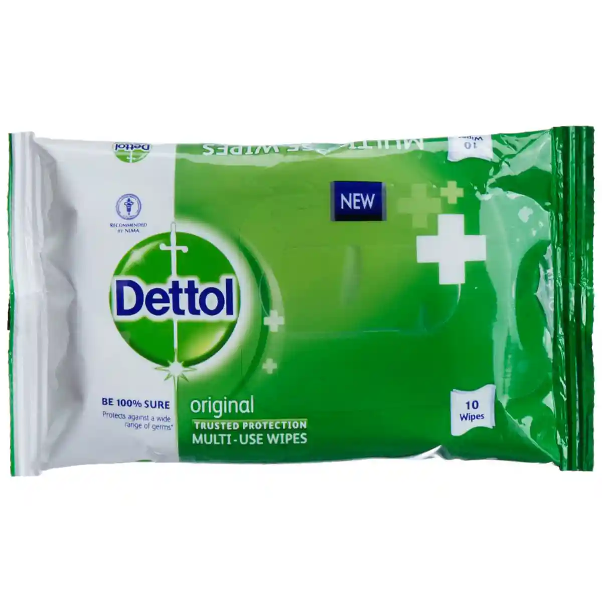 Dettol Disinfectant Skin & Surface Wipes Original 10S