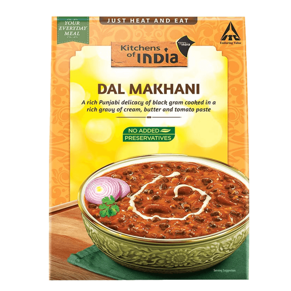 ITC Kitchens of India Ready to Eat DAL MAKHNI - Heat and Eat, Indian Meal