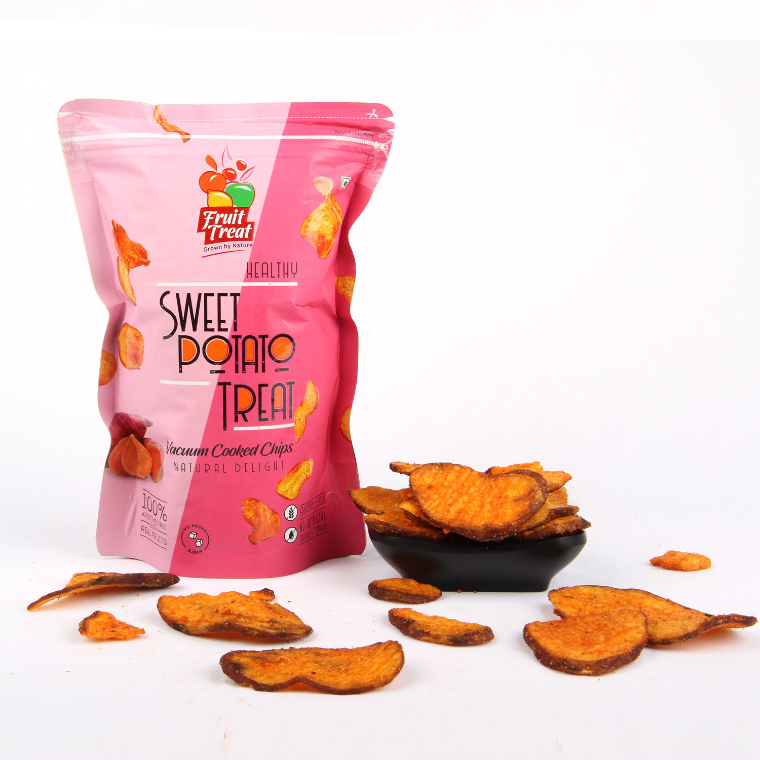 Vacuum Fried Sweet Potato Treat