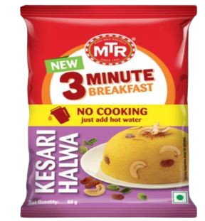 MTR 3 MINUTE KESARI HALWA POUCH 60G