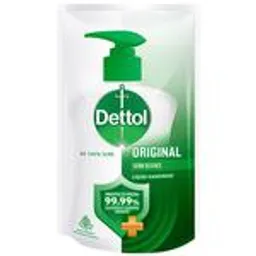 Dettol Liquid Handwash Refill - Original Hand Wash Germ defence Formula | 10x Better Germ Protection, 175ml