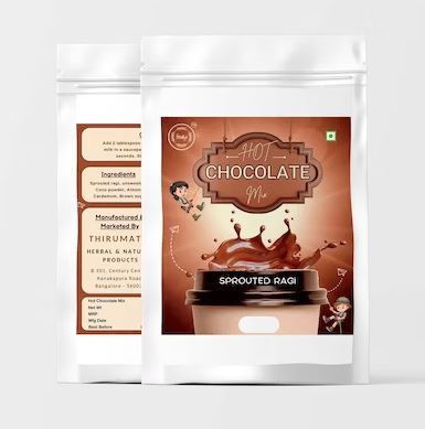 Sprouted Ragi Hot Chocolate Mix