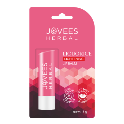 Jovees Liquorice Lip Lightening Gloss Lip Balm 5g