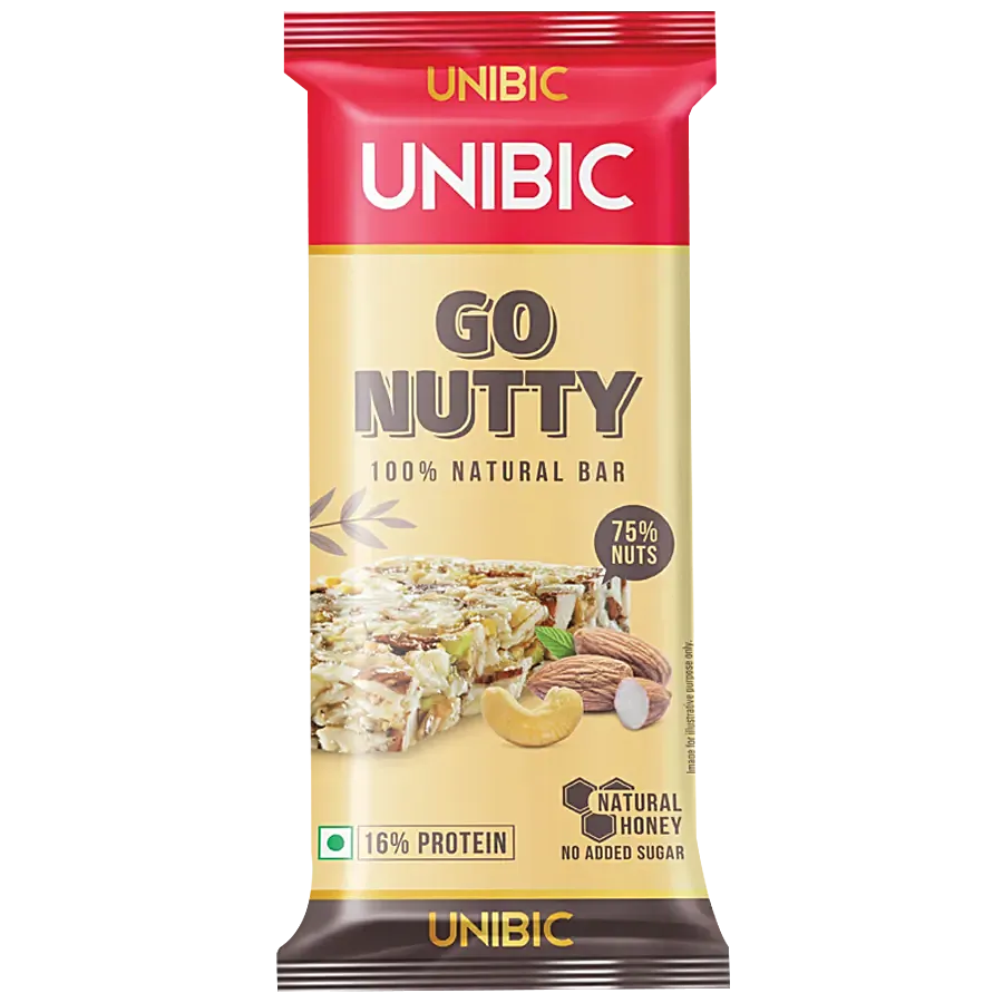 UNIBIC Go Nutty Snack Bar