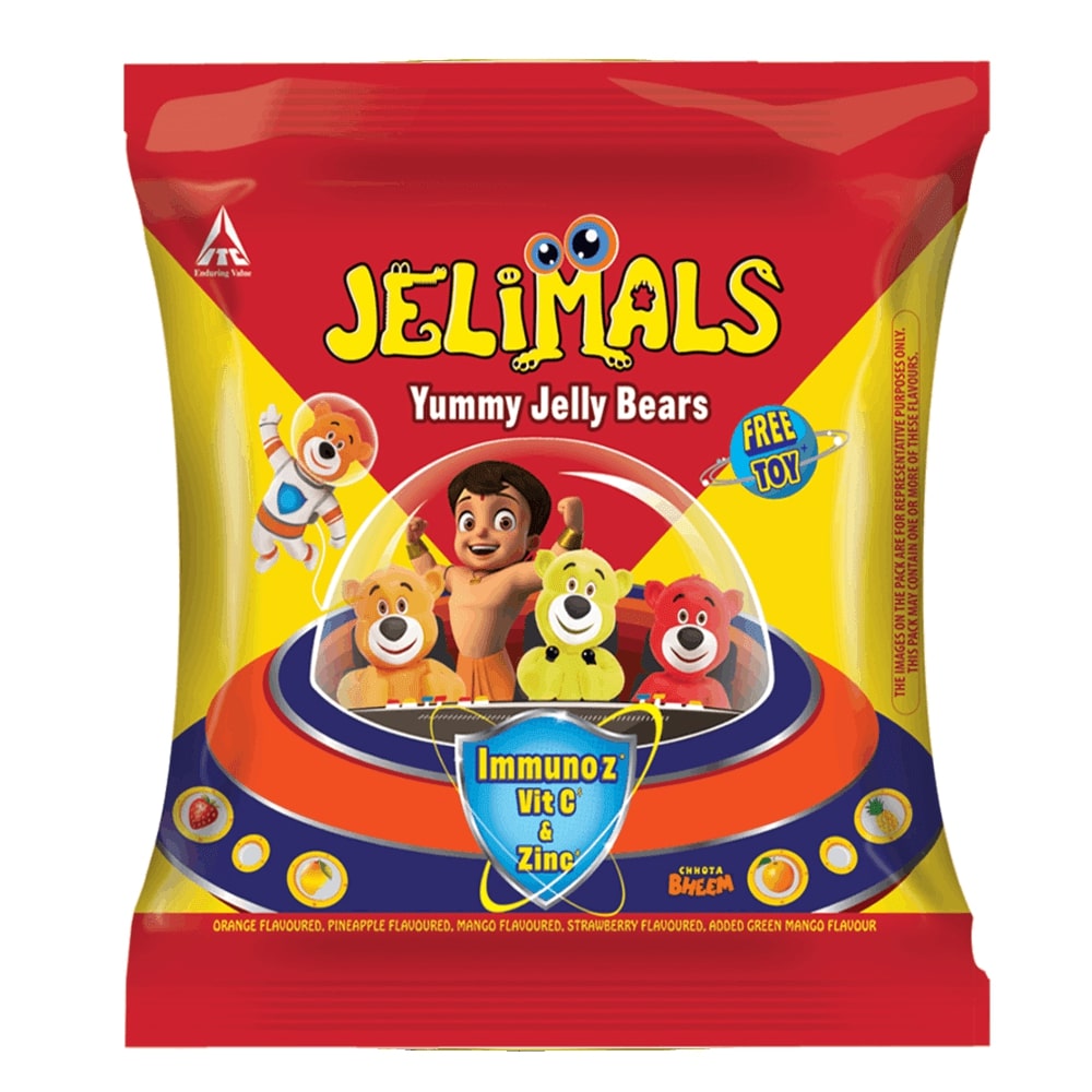 Jelimals Jelly Bears Immunoz with Vitamin C & Zinc 26.2g