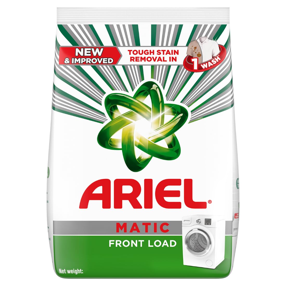 Ariel Matic Front Load Detergent Washing Powder - 1 kg