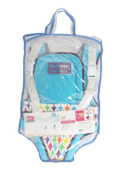 J L Morison Baby Carrier 2 Way - Blue