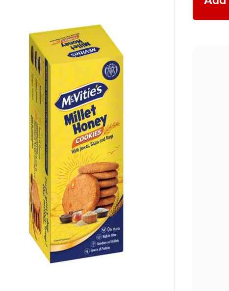 McVitie's Millet Honey Cookies(73.6g)