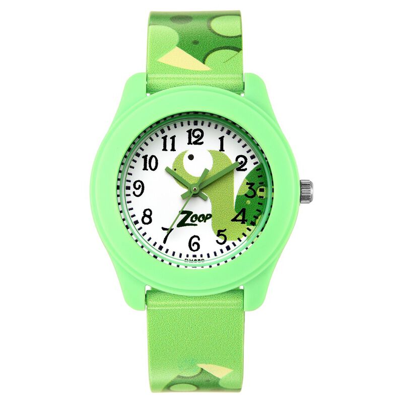 Zoop By Titan Friends From Nature White Dial Plastic Strap for Kids