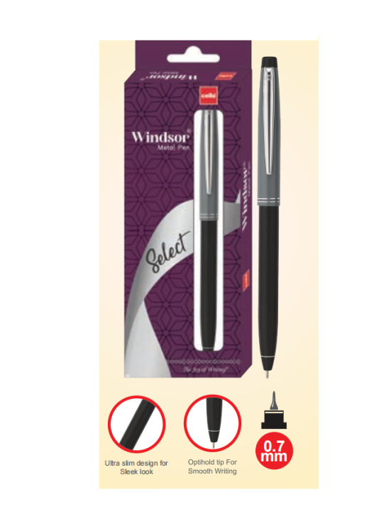 Cello windsor metal pen