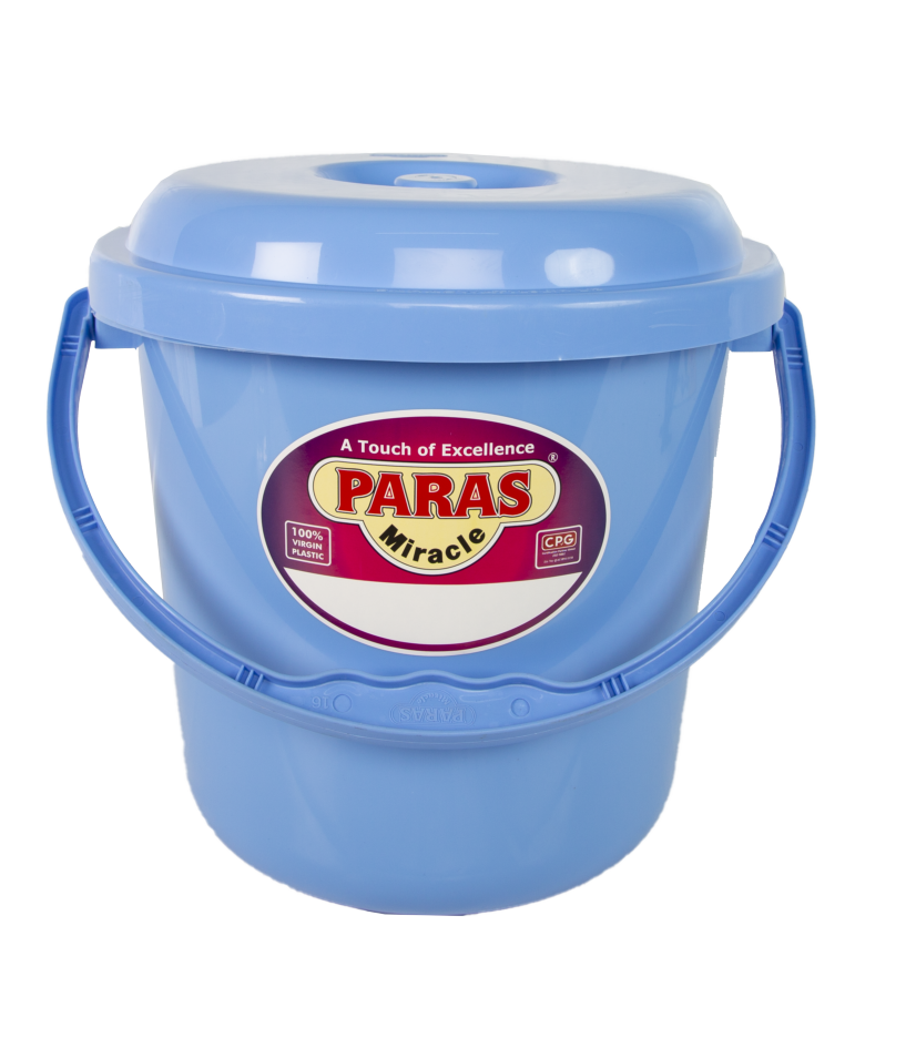 Paras saraawati bucket (16ltr) with lid