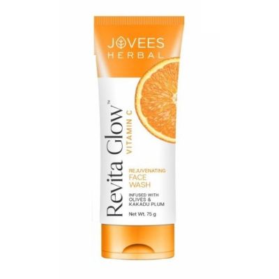Jovees Revita Glow Vitamin C Face Wash | With Olives & Kakadu Plum 75ml